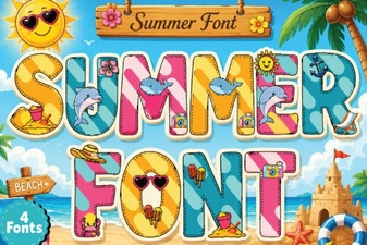 Summer Fonts: Creative Design Ideas for Your Projects
