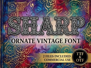 Sharp Font: Clean, Bold Typography for Modern Design