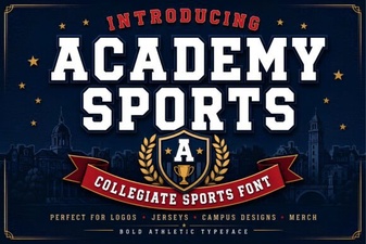 Academy Sports Font: Creative Design Ideas