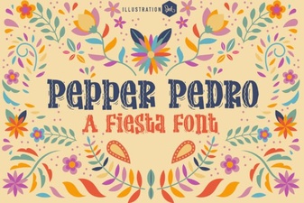 Pepper Pedro Font: Creative Typography for Design Projects