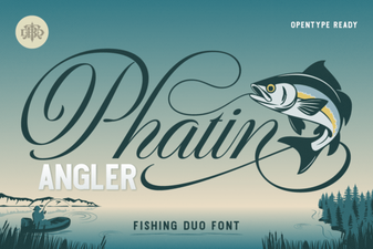 Phatin Angler Font: Creative Design & Styling Ideas